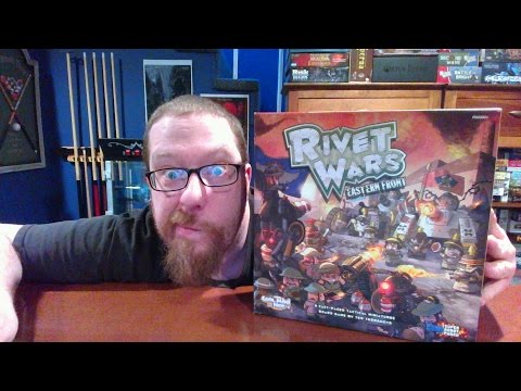 The Board Game Kaptain's review and tutorial for Rivet Wars