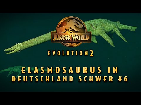 ELASMOSAURUS in JURASSIC WORLD EVOLUTION 2 Deutsch German Gameplay #47