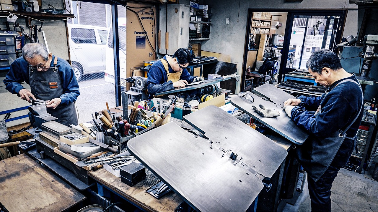 【スウェーデン鋼刃型ができるまで】東京の下町で4代続く刃型職人の技に密着！