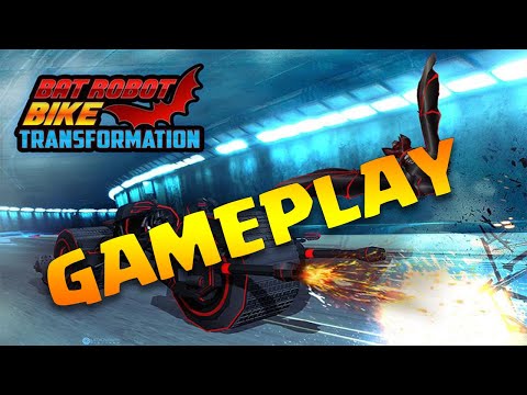 Flying Bat Transform Robot Moto Bike Robot Games Android Gameplay 2021
