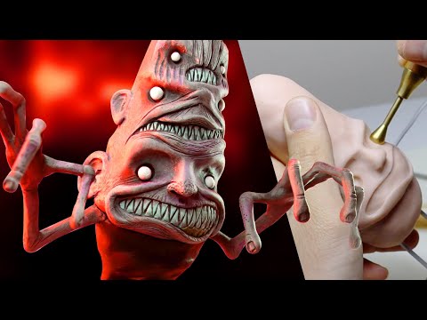 Making Up MY OWN Nightmare Character - "The Headmaster" | Ace of Clay Mutant Universe Sculpture