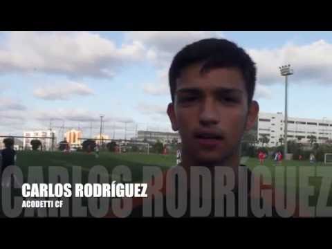 CARLOS RODRÍGUEZ - PORTERO ACODETTI CF JUV NACIONAL