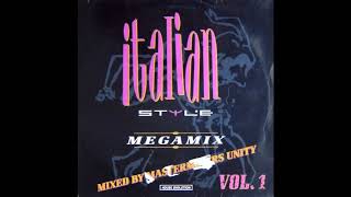 Mastermixers Unity ‎– Italian Style Megamix (12" Inch)