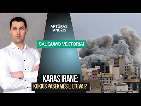 Karas Irane plečiasi. Kokios pasekmės Europai ir Lietuvai?