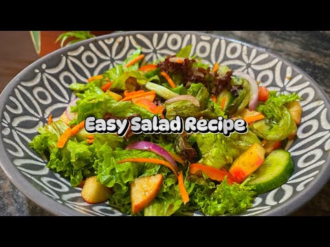 Easy Lettuce Salad Recipe