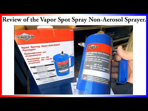 Review of the Titan Vapor Spot Spray Non-Aerosol Sprayer # 19424