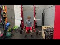 13 Year Old Thomas Lobliner Hex-Bar Deadlifts 195lbs For 12 Reps