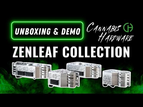 UNBOXING & DEMO: ZenLeaf Collection from Cannabis Hardware (Wireless Ball Vapes)