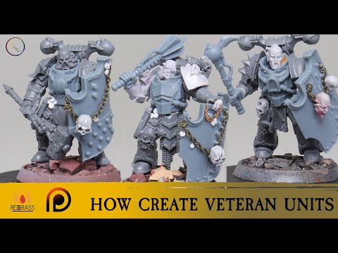 How to create UNIQUE WARHAMMER units: HORUS HERESY.