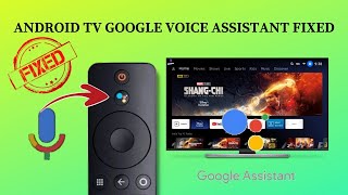 Android TV Google voice assistant not working fixed | Mi TV voice assistant fixed