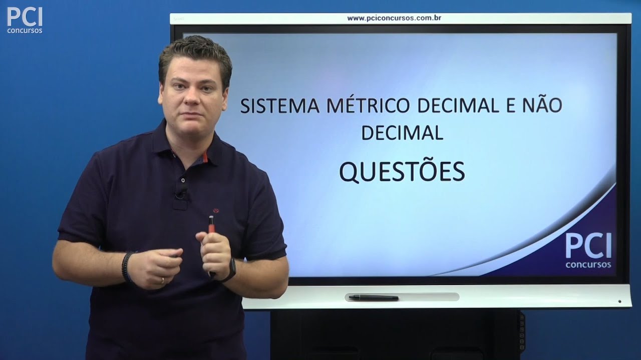Aula 06 - Sistema Métrico Decimal e Não Decimal - Questões Comentadas