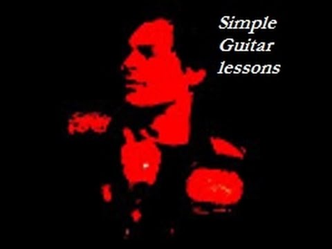 How to play  "I Ran (So Far Away)" by Flock Of Seagulls on acoustic guitar