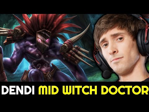 DENDI WTF Midlane Witch Doctor vs Monkey King