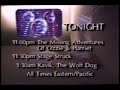 Disney Night Time Schedule 1988