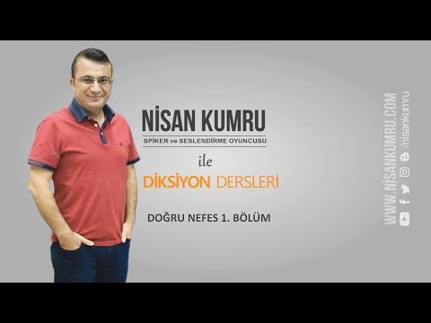 Diksiyon Dersi: Doğru Nefes (1. Bölüm)