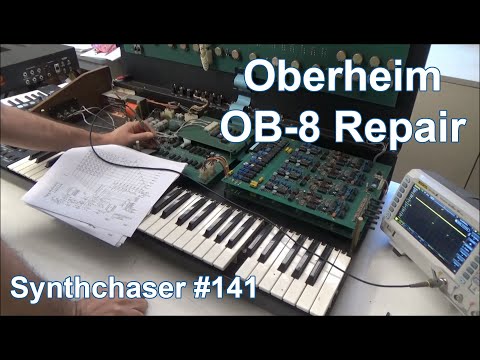 Oberheim OB-8 No Output Repair - Synthchaser #141