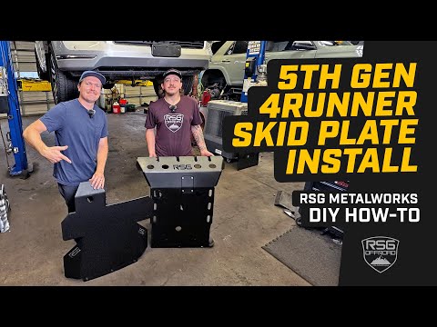 5th Gen 4Runner Skid Plate Install Guide | Featuring RSG Offroad | RSG Metalworks Skid Plates