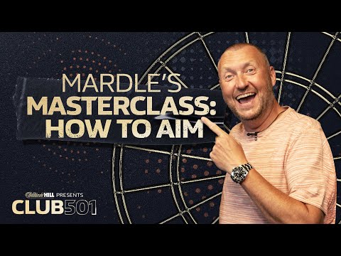 Wayne Mardle's Masterclass: How to AIM in darts?!