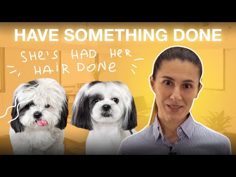 Граматична конструкція “Have something done”