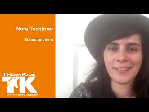 Gruß von Nora Tschirner an TheraKids e.V.