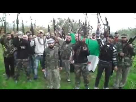 بيان تشكيل كتيبة أحباب الصديق في ريف اللاذقية