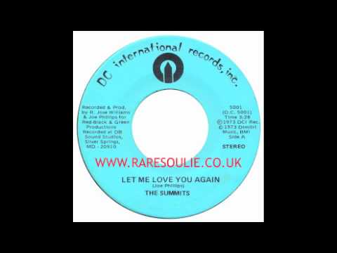 The Summits - Let Me Love You Again - DC International