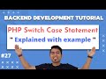 PHP Switch Case Statement In Hindi PHP Tutorial In Hindi In 2020 27