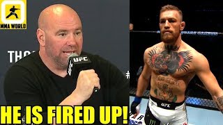 Conor McGregor is all fired up to make a comback and become a champion again,TJ Dillashaw vs Cejudo