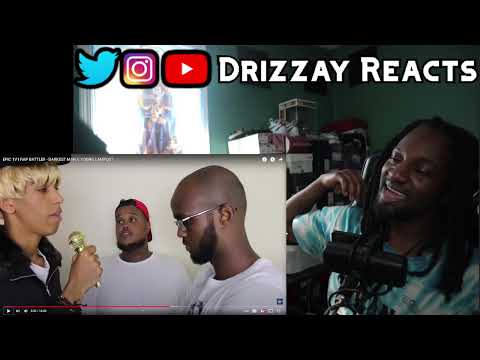 EPIC 1V1 RAP BATTLE!! - DARKEST MAN V YOUNG LAMPOST REACTION