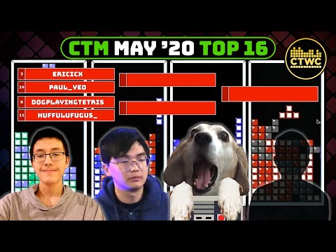 5 MAX-OUTS in 1 MATCH!! May 2020 CTM - Red Bracket - Classic Tetris Monthly