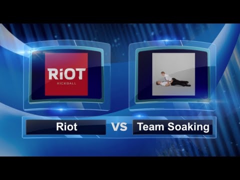 Riot vs Team Soaking - Semi Finals - Sin City Kickball Classic #SCKC2015