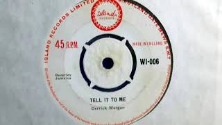 JA Popcorn - DERRICK MORGAN - Tell It To Me - ISLAND WI 006 UK 1962 Beverlys Dancer