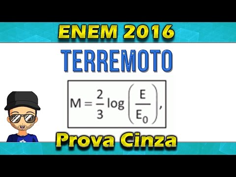 Enem Questão 147 Resolvida 2016 Prova Cinza Gabarito Logaritmo