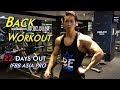 Back Workout 背肌訓練 | 22 Days Out IFBB ASIA || Chris 健身