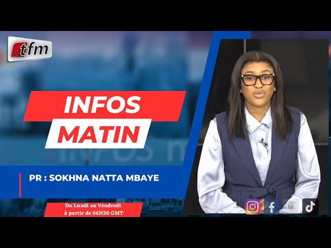 🚨 🚨 TFM LIVE : Infos Matin - Pr : Sokhna Natta MBAYE - 26 janvier 2026