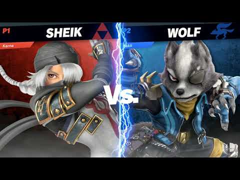 Rushdown 17 - Karna (Sheik) vs SU | Hakii (Wolf) Winners - SSBU