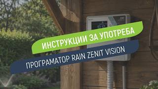 Как се настройва програматор Rain Zenit Vision с Bluetooth