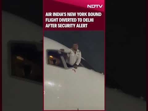 Air India Flight News | New York-Bound Flight Diverted To Delhi After Security Alert, Says Air India