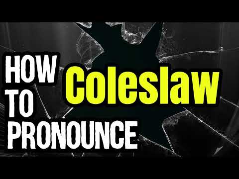 How To Pronounce Coleslaw? (CORRECTLY) Meaning & Pronunciation