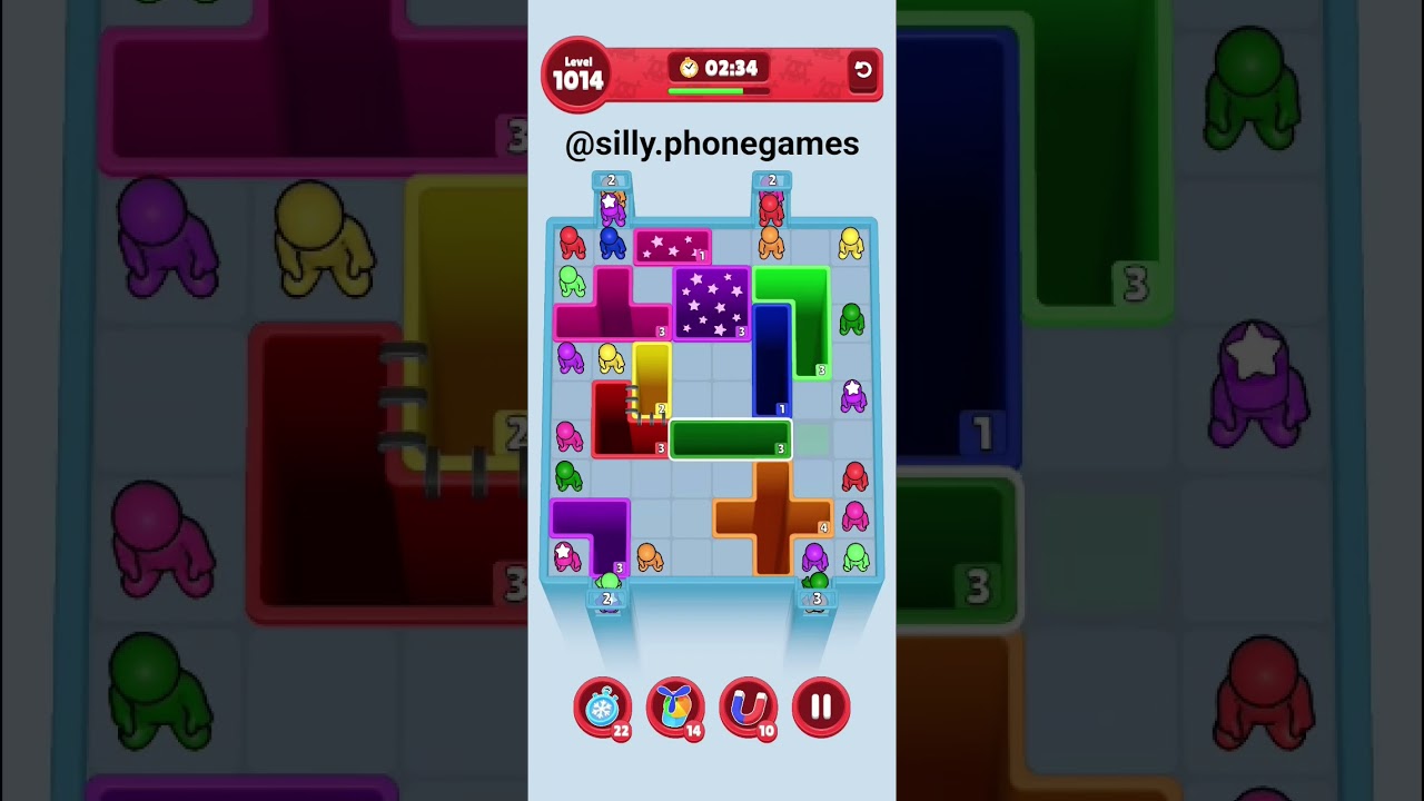 Drop Away Level 1014 Walkthrough Solution