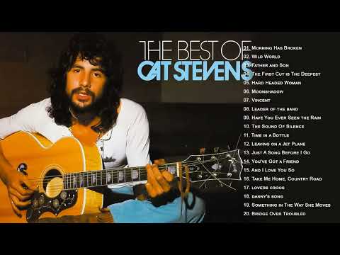 Cat Stevens Greatest Hits Full Album - Folk Rock And Country Collection 70's 80's 90's