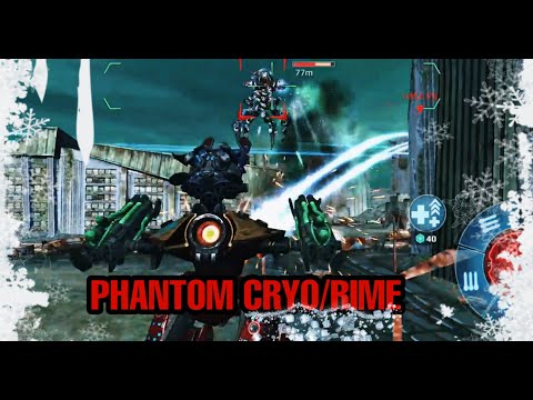 War robots - PHANTOM CRYO/RIME MK2 GAMEPLAY + epic ending