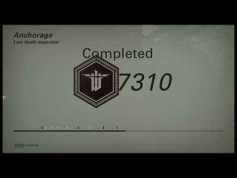 Wolfenstein II The New Colossus Combat Simulations - Anchorage (Platinum Medal)