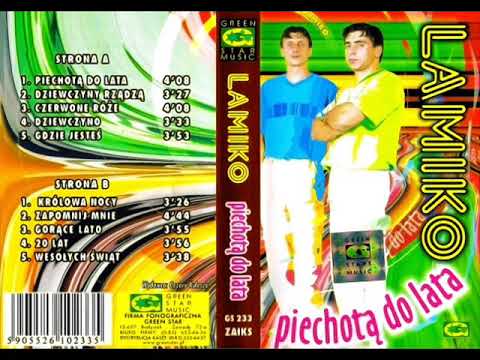 Lamiko - Czerwone róże [Piechota do Lata (Green Star) (GS 233)] (Disco-Polo)