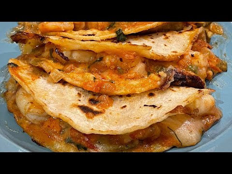 Cómo Hacer Unos Ricos Tacos Gobernador De Camarón Con Queso La Cocina De Sol.