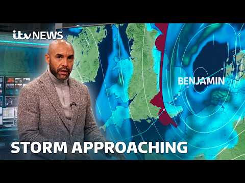 Storm Benjamin to hit UK: Who will be worst affected? | ITV News