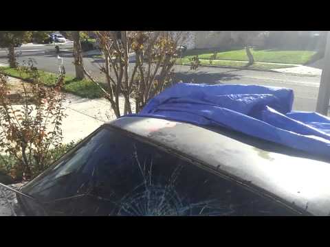 66 mustang trim and windshield removal
