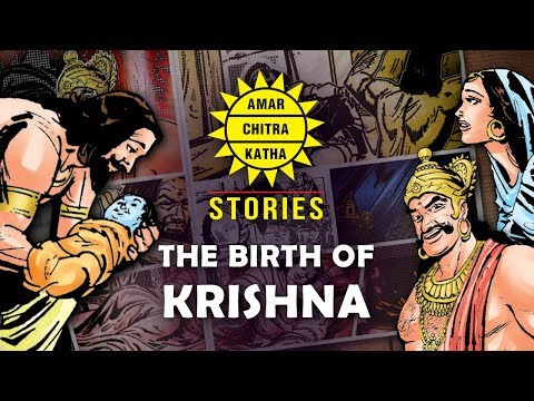 The Birth of Krishna | The Story Of Lord Krishna's Birth (English) | Amar Chitra Katha Stories