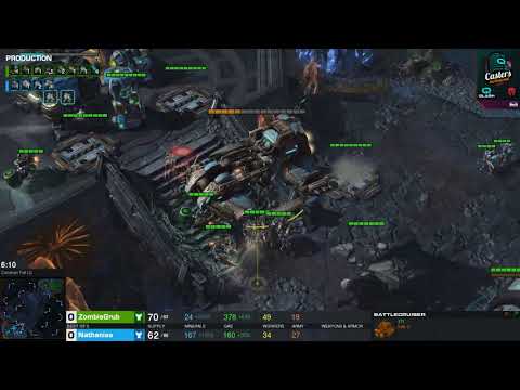 ZombieGrub (T) vs Nathanias (T) #1 - QLASH Casters Invitational Group A