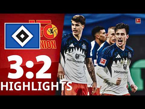 HSV - FC Union Berlin | 3:2 | Highlights | Bundesliga, 22. Spieltag 2025/26